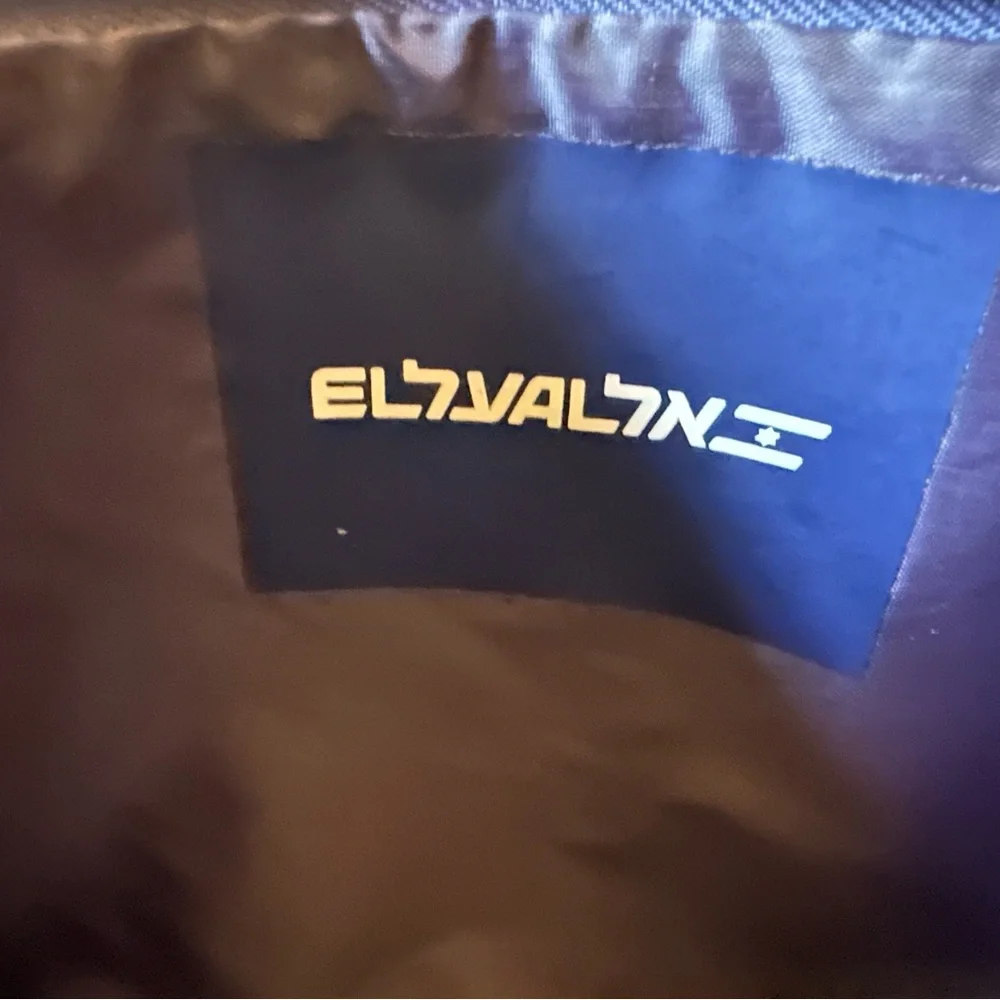 Ted Baker London collab with EL AL Airline Amenity Travel Bag